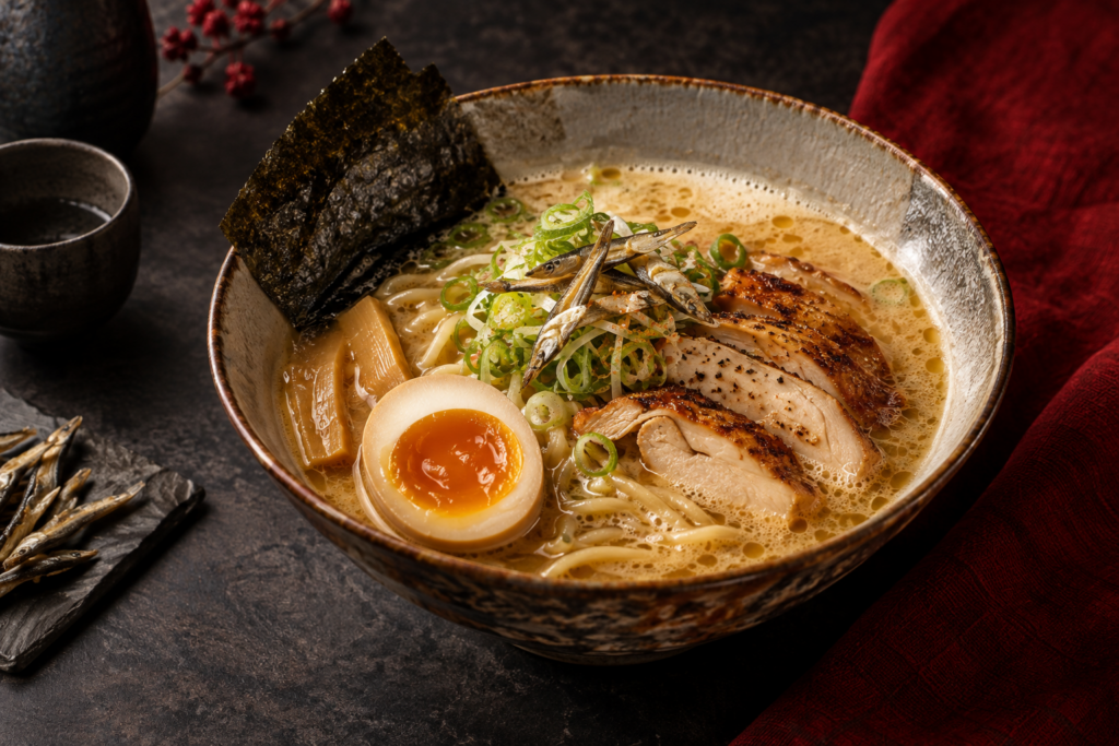 Ramen Niboshi Paitan Miso Ramen Toi