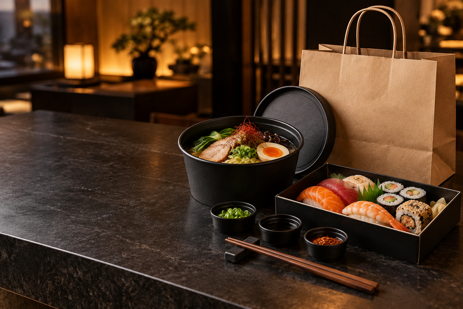 Commande à emporter et livraison Ramen Toi