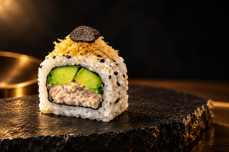 California crabe des neiges et truffe noire Ramen Toi