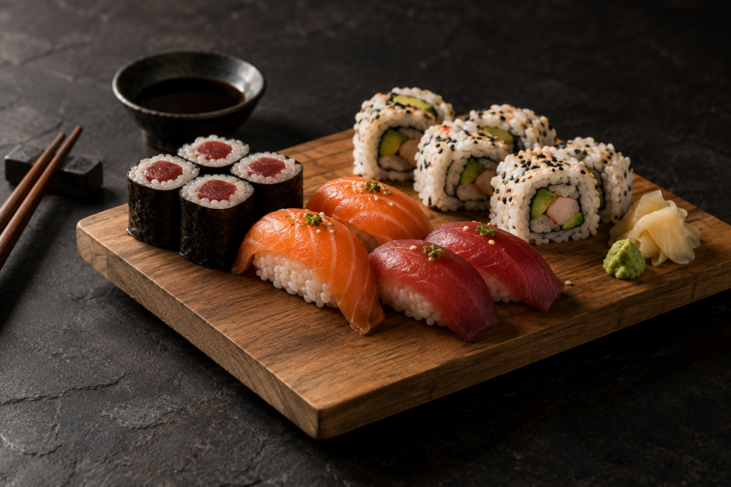 Assortiment de sushis Ramen Toi